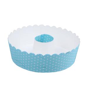 Wholesale Baking Tools Round Blue Dots Greaseproof Cupcake Baking Tray from china suppliers