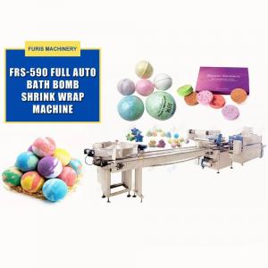 Wholesale High Speed Bath Fizzy Bath Bomb Shrink Wrap packing Machine Customize shape and size from china suppliers
