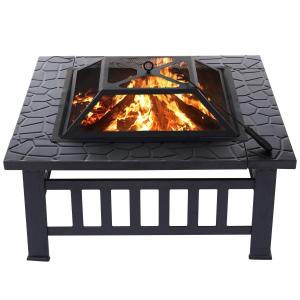 Wholesale 32 Inch Brazier Pan Wood Burning Fire Pit for Indoor Packing Size 62.5*22.5*72.5 cm from china suppliers