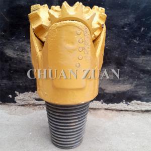 Wholesale Gold 98MM Steel Tooth Bit / IADC 127 Roll Forged Tricone Roller Bit from china suppliers