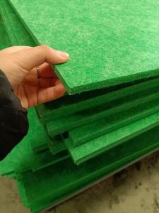 Wholesale 9mm Eco Friendly PET Polyester Fiber Acoustic Panel For Office Home Cinema Recording Room from china suppliers