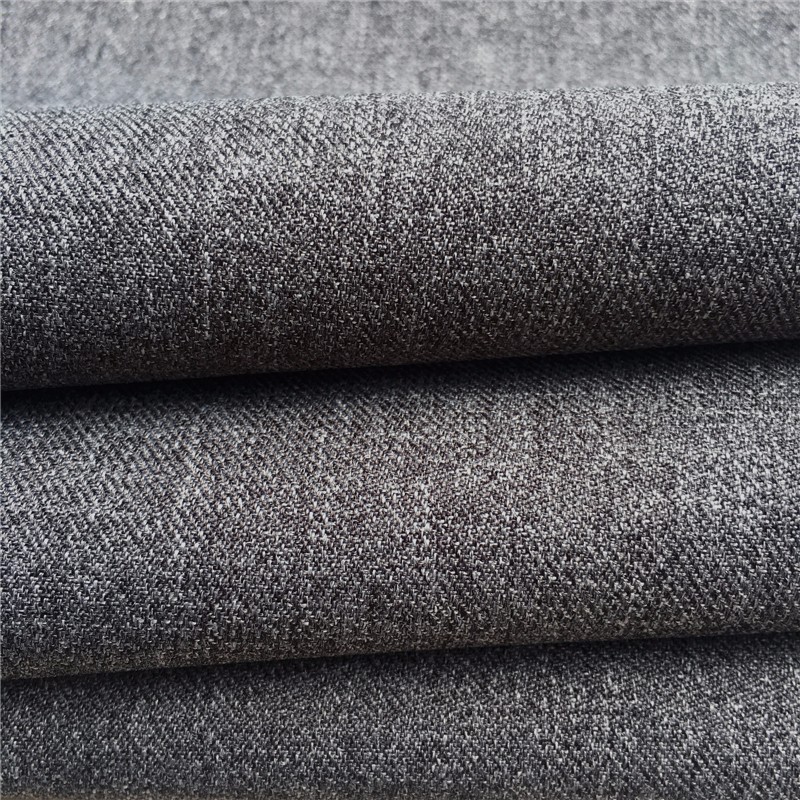 Piece Dyed 300D High Density 260GSM Polyester Cation Woven Twill Tri-Color Men Suit Fabric