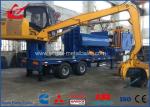 Portable Metal Scrap Baler Logger / Scrap Metal Recycling Equipment