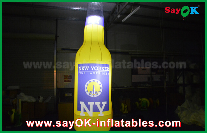 Eco-friendly Inflatable Wine Beer Custom Inflatable Products For Promotion or Commercial Advertising