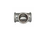 Customized Size Black Malleable Iron Pipe Fittings Equal 90 Degree Tee DIN