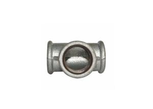 Wholesale Customized Size Black Malleable Iron Pipe Fittings Equal 90 Degree Tee DIN Standard from china suppliers