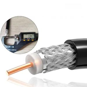 Wholesale FPE PE Copper Coaxial Power Cable RG59+2 RG58 RG6 RG11 For Video Signal from china suppliers