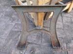 European Patio Park Garden Cast Iron Bench Ends Weather Resistant