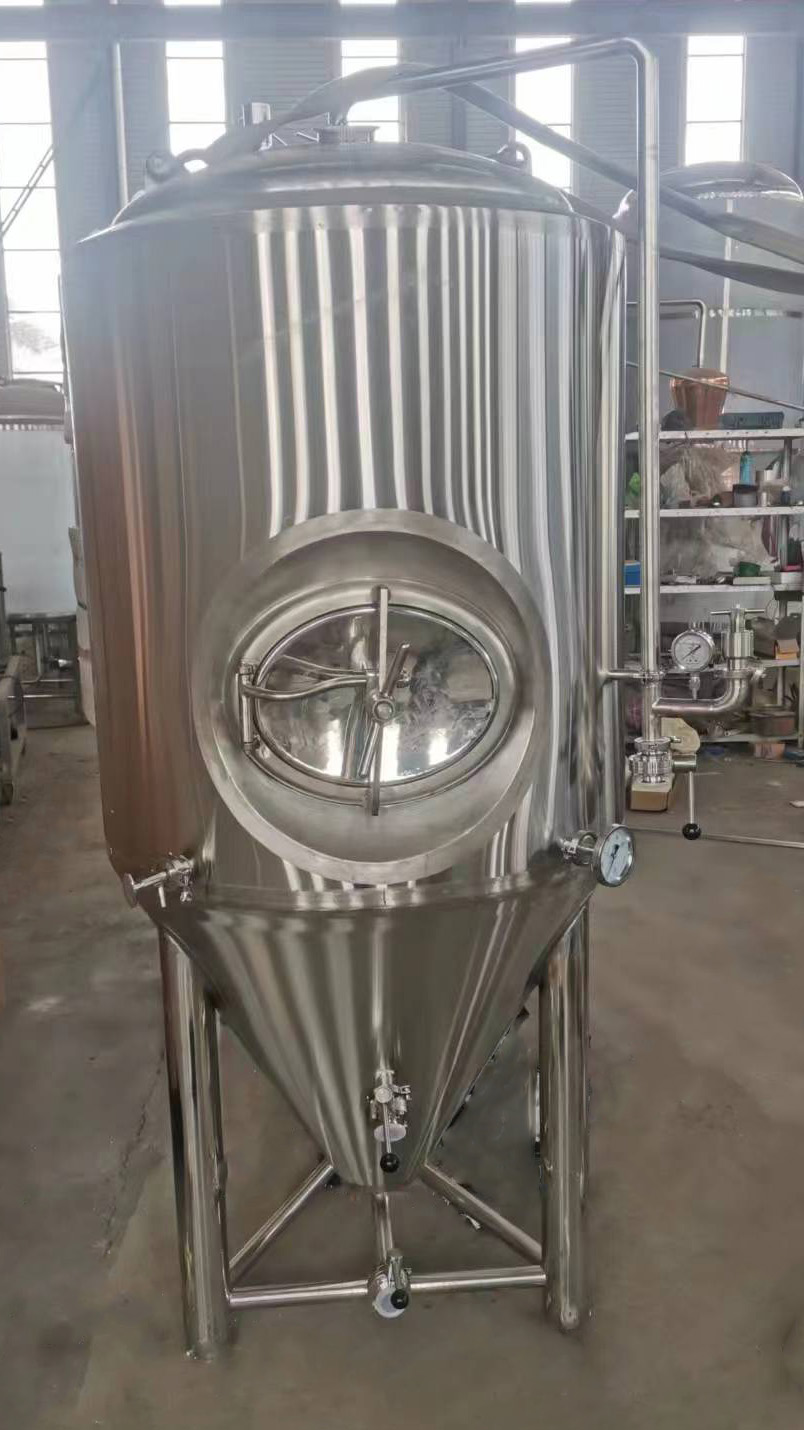 1000L Conical Beer Fermenter With Stainless Steel 304/316 Material