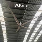 Large Industrial Fans For Workshop Large HVLS Fans With Anti-Collision Blades