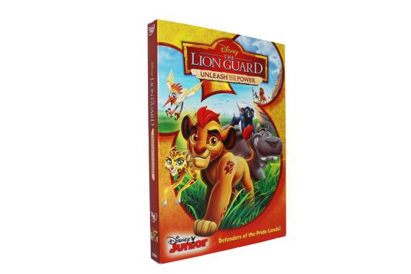 Free DHL Shipping@Disney Cartoon DVD Moveis The Lion Guard 2:Unleash The Power