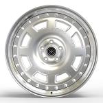 Custom 2-PC Ferrari Forged Wheels Rims Dodge Challenger RT 5x115 Matt Silver