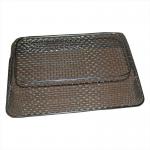 Food grade Woven Wire Metal Wire Basket , Stainless Steel Wire Mesh Baskets