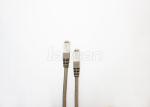 PVC Connector Cat6A Patch Cord Pure Copper Wire Material For Communication