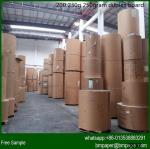 Paper mill supply 230 250 300gsm grey back cardboard paper