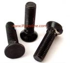 China manufacturer high quality Supply white zinc plated stud bolt standard size