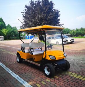 Wholesale Logo Printing Customized 4 Seater Golf Cart 60 Volt Battery Powered Electric Golf Cart from china suppliers