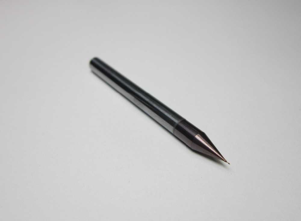 2 Flutes AlTiN Coating Carbide Milling Tools For CNC Machine