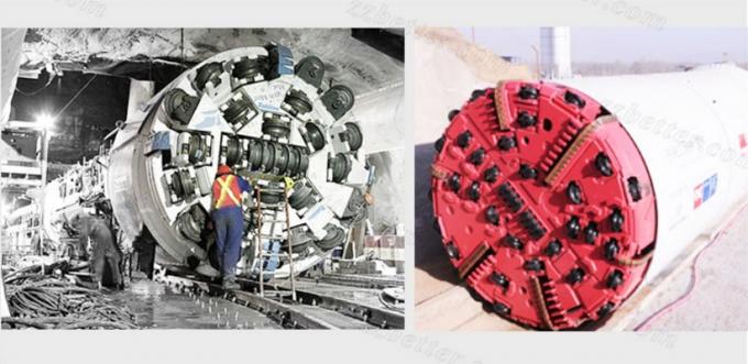 Tunnel Boring Machine Metal Disc Cutter Hard Alloy Carbide Cutter Tips