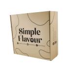 Collapsible Corrugated Gift Box Dustproof For Clothes Packaging