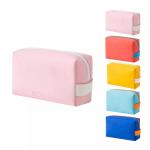 Customized Sustainable Packaging Cross-Border Portable PU Women'S Makeup Bag