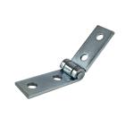 Anti Vibration Pipe Clips Surface Treatment Zinc Plating 102x102x6mm