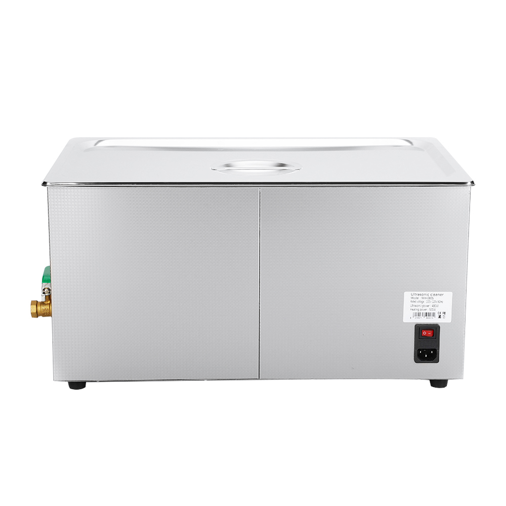 Custom Ultrasonic Part Cleaner With 30L Large Tank For Metal Parts Cleaning