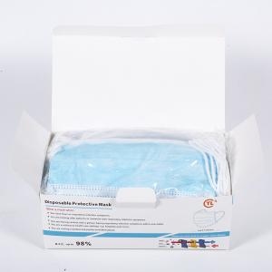 Wholesale Top Quality None Wave Medical Mask Factory Surgical 3 Layers Disposable Non-woven Face Mask from china suppliers