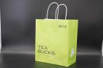 Custom Kraft Paper Bags For Retail Double Cup Paper Bag Recyclable