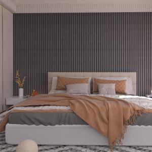 Wholesale Custom Walnut Wood Slat Acoustic Panels Decorative 21mm Thickness from china suppliers