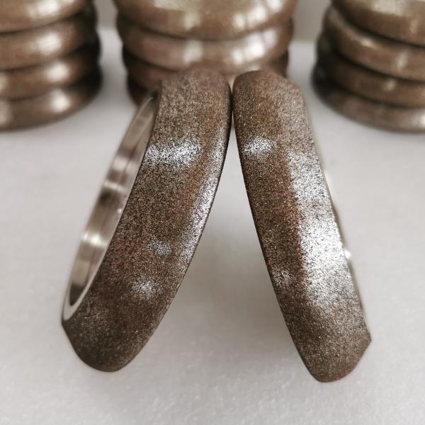 Amber 5" 127*12.7*22.23mm WM 10/30 CBN Grinding Wheel For Band Saws