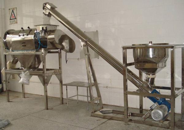 OEM Industrial Screening Equipment Horizontal Airflow Herbal Powder Shifter