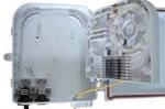Outdoor MDU, Splitter Terminal, Outdoor FTTH Fiber Optic Termination Box Fiber