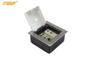Wholesale Waterproof Electrical Raised Floor Box Systems Under Floor Flush Outlet Box For Supermarket from china suppliers