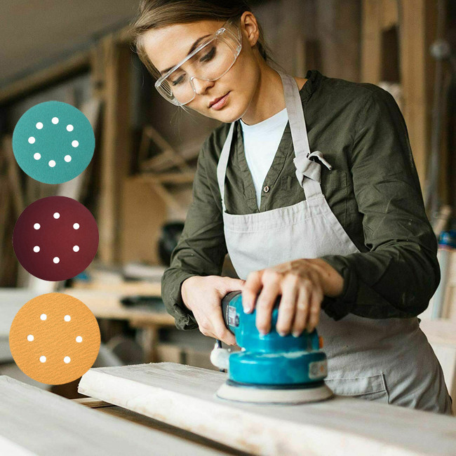 Aluminum Oxide Abrasive Sanding Disc Sandpaper Pad 5inch