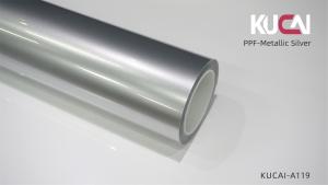 Wholesale Custom TPU Self Healing Paint Protection Film Metallic Silver Color Seamless Wrap from china suppliers