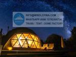 White PVC Garden Igloo House Geodesic Dome for Sale