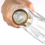500ml Top Grade Custom Spirits Round Glass Bottle with Hot Stamping Surface