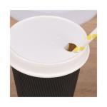 SGS 14oz 22oz Kraft Recyclable Paper Cups Biodegradable