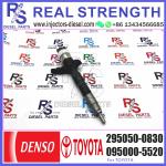 New Diesel Fuel Injector 295050-0830 For Toyota Dyna 1KD-FTV 23670-39395 23670