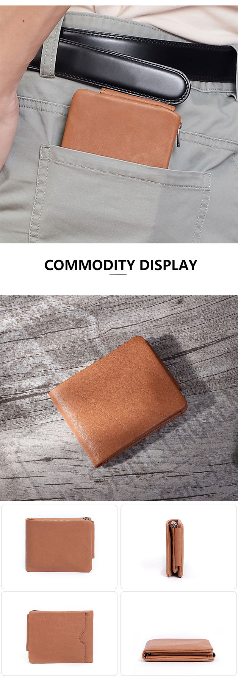 Letter Pattern Minibook Short Card Holder Purse Multifunction Multicard Leather Wallet