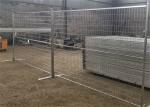 Heat Treated Canada Used Construction Site Temporary Galvanized Steel Fence Low