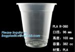 PLA compostabale Cup, PET Cup, PP Cup, PS Top Snack Cup Straw, Food Takeout Box,