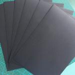 0.3mm Thickness 660mm Width Two Side 250g Black Kraft Paper Roll