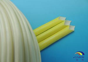 Wholesale 1500V Braided Acrylic Fiberglass Sleeving High Temperature Silicone Sleeve for F Class Motor from china suppliers