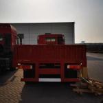 10 Wheel Red 6x4 371HP Sinotruk Howo Cargo Truck