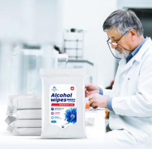 Wholesale Skin Cleansing Alcohol Wet Wipes / 75% Isopropyl Alcohol Wipes from china suppliers