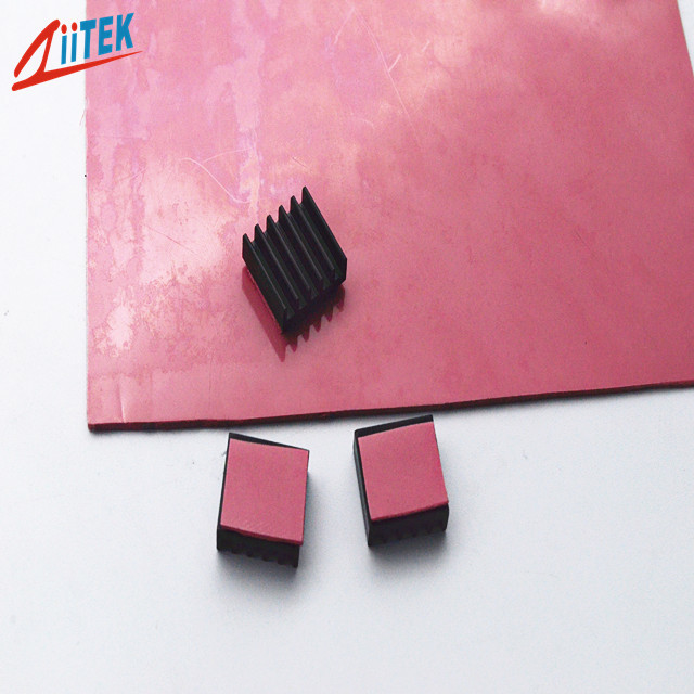 3W/M.K Die Cutting Custom Size Silicone Heat Insulation Thermal Conductive Pad For Switching Power