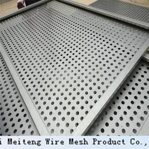 Wholesale decorative Round Hole Punch Perforated Metal(Factory) from china suppliers