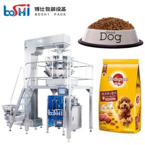 Wholesale Auto Vertical Packing Machine , Pet Food Packaging Machine For Granules Flakes from china suppliers
